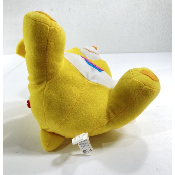 Care Bears 2006 Nanco 11"Plush Yellow Stuffed Toy Animal with Birthday Cupcake - Picture 12 of 12